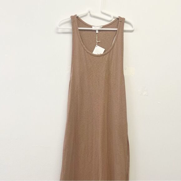 Splendid Knit Racerback Belted Maxi Dress, Size XL - Picture 2 of 11